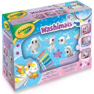 Image de Crayola washimals Peculiar Pets Sanctuary Loisir créatif Color N wash à partir de 3 ans Jeu coloriage et dessin