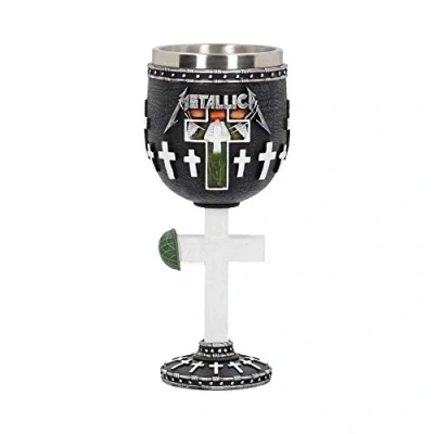 Image de Nemesis Now Metallica Master of Puppets B4682N9 Gobelet en résine avec Insert Acier Inoxydable Noir Taille Unique 18 cm