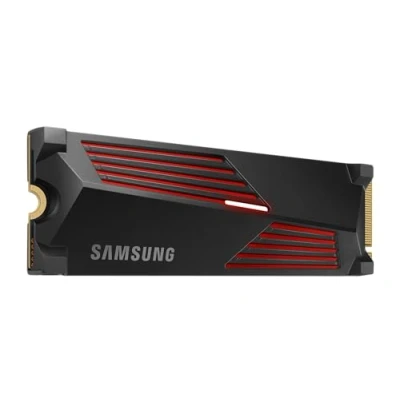 Image de Samsung SSD Interne 990 PRO avec dissipateur, NVMe M.2 PCle 4.0, 2 To, Vitesse de lecture jusqu&#039;à 7 450 Mo/s, Gestion Intelligente la chaleur, MZ V9P2T0CW