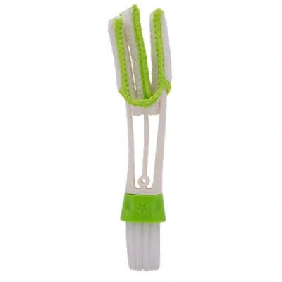 Image de Errecom brosse de nettoyage des buses d&#039;aération climatiseurs avec manches en microfibre et à poils doux
