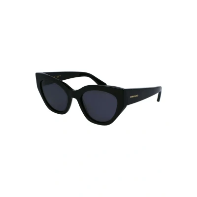Image de Ferragamo Salvatore Lunettes de soleil, Femme, Taille: One Size, Black