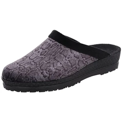 Image de Rohde Chaussons Femme Neustadt D 2287, Pointure:40 EU, La Couleur:Gris