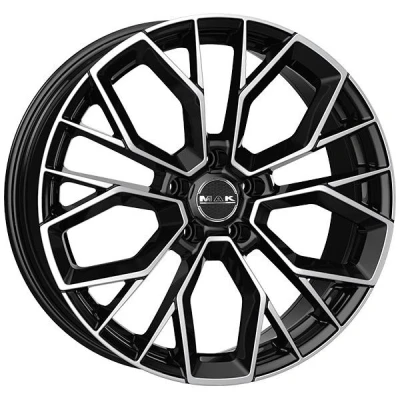 Image de MAK 5Trou 18Pouce 110mm Jante alu 18Pouces stilo noir F8080TSBM33LG1X 8Pouces 33mm 65.1mm OPEL: Corsa D 3/5 portes
