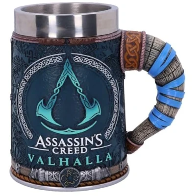 Image de Nemesis Now Assassin&#039;s Creed Valhalla Chope Logo B5335S0[Ancien Modèle]