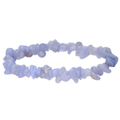 Image de Lebensquelle Plus Bracelet en calcédoine Bleue