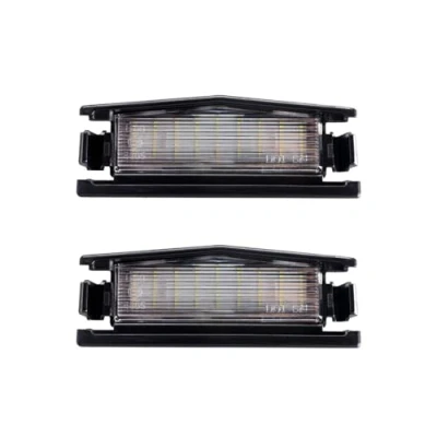 Image de Eclairage des Plaques d&#039;Immatriculation LED compatible avec Mazda 2 HB (DJ/DL) 2014 2022 &amp; MX 5 (ND) 2015 2022, Noir