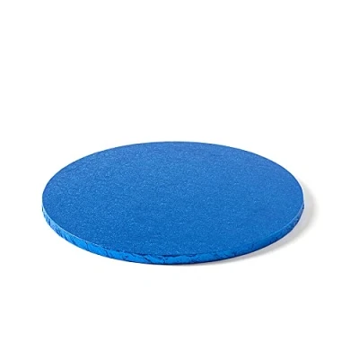 Image de Decora COD. 0931925 Carton pour GÂTEAU Rond Bleu FONCÉ 25X1,2H