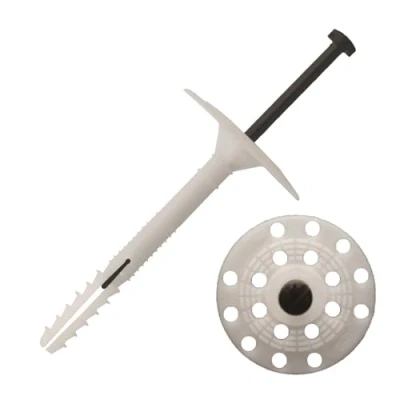 Image de SCELL IT Boîte 200 Fixations d&#039;isolant Clou Plastique 10x140 mm FI10140