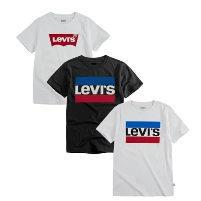 Image de Levi&#039;s Kids T Shirt (Lot de 3) Garçon Manches Courtes