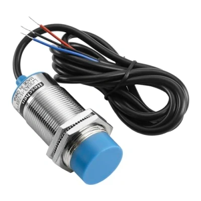 Image de Heschen Commutateur de capteur proximité inductif LJ30A3 15 Z/BX détecteur 15mm 10 30VDC 200mA NPN normalement ouvert (NO) 3 fils