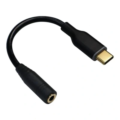 Image de DSD TECH SH AU05B Adaptateur USB C vers prise casque 3,5 mm en charge 24 bits/96 K pour iPhone 15