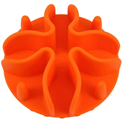 Image de Gamelle Anti Glouton Chien,Doweiss Slow Feeder pour Animaux Chat/Chien en Silicone Différent Taille de Bol