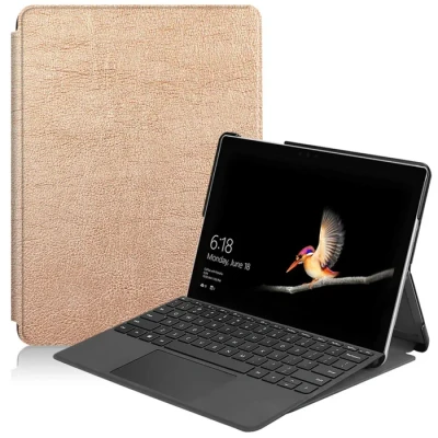Image de imoshion Coque tablette Trifold pour le Microsoft Surface Go 4 / 3 2 Dorée Neuf