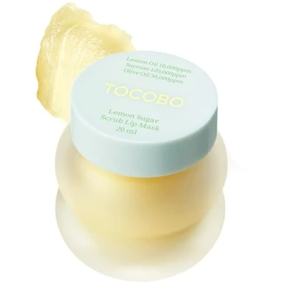 Image de [TOCOBO] Lemon Sugar Scrub Lip Mask 20ml