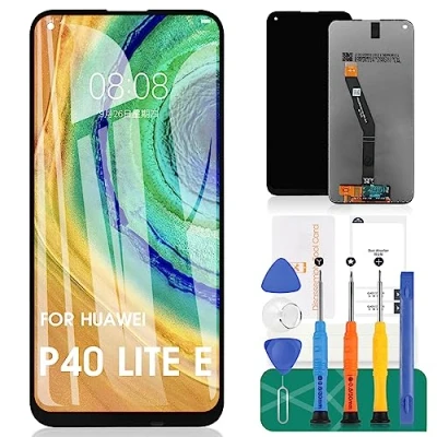 Image de SRJTEK Écran de rechange pour Huawei P40 Lite E tactile LCD ART L28 Kit réparation L29, L29N Ne convient pas au 4G/5G
