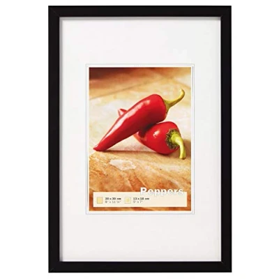 Image de walther design cadre photo noir 10 x 15 cm Peppers en bois BP015B