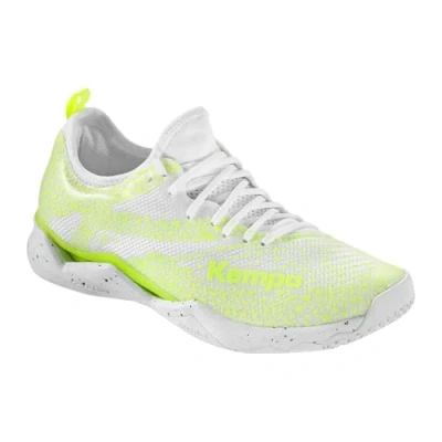 Image de Kempa Femme Wing Lite 2.0 W Chaussures de Sport, Blanc/Jaune Fluo, 38.5 EU