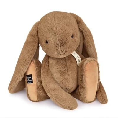 Image de HISTOIRE D&#039;OURS Grande Peluche LAPIN Collection LE Couleur Noisette Compagnon Douceur et Câlins Infinis 50 cm Idée Cadeau Inoubliable Pour Petits Grands Enfants HO3249