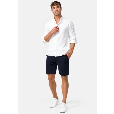 Image de Indicode Jeans Aalborg Short, Homme, Taille: Small, Navy