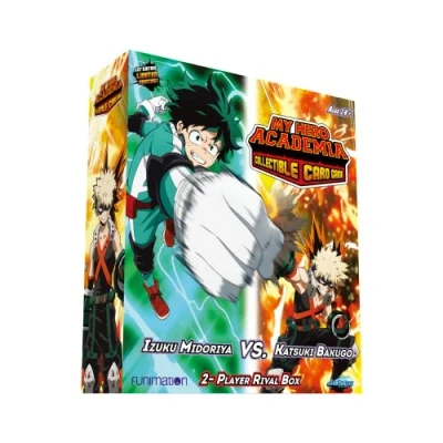 Image de My Hero Academia Collectible Card Game Izuku Midoriya vs. Katsuki Two Player Rival Decks Trading for Adults and Teens Ages 14+ 2 Players Avg. Playtime 45+ Mins Made by Jasco Games
