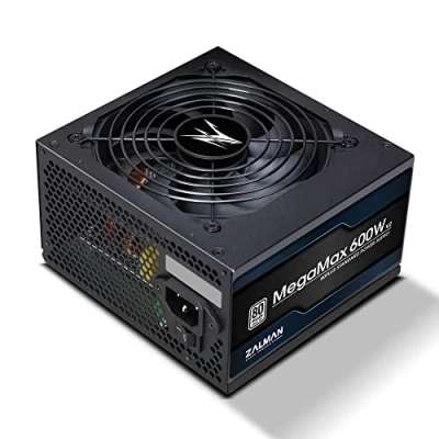 Image de Alimentation PC ZALMAN MegaMax 600W V2 (80Plus 230V EU) (ZM600 TXIIV2) Neuf