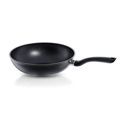 Image de Fissler Cenit Wok Compatible Induction 28 cm Noir