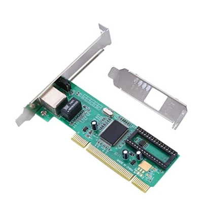 Image de Carte réseau PCI Realtek 8169 ne Port 10/100 / 1000Mbps Ethernet pour Windows7 8/10 Linux.