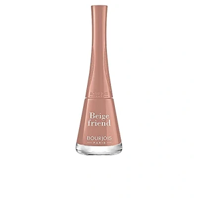Image de BOURJOIS Vernis À Ongles 1 Seconde 04 Beige Friend Séchage Rapide En 50 Secondes Pinceau Panoramique Anti Débordement Application Facile Couleur Intense 9 ml