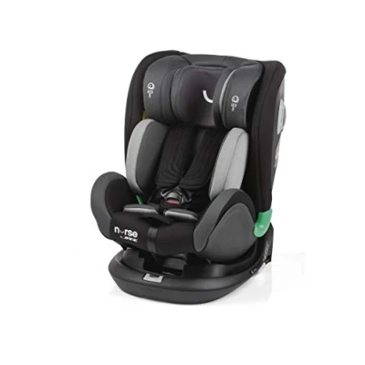 Image de Nurse Siège Auto, 40 150 cm, i Size, Isofix et Top Tether, Option d’Installation Dos à la Marcha Sens de Marche, Pivotement 360º, Évolutif
