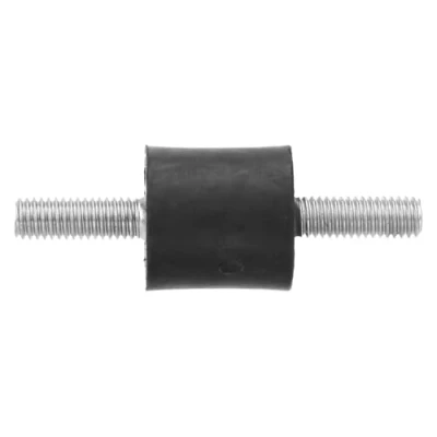 Image de 4pcs M6 Anti Vibration En Caoutchouc Isolateur Supports avec 2 Goujons Filetés Amortisseur Double Extrémités Vis Amortissement De La Silent Block Damper Bobine(VV20*20 M6*18)