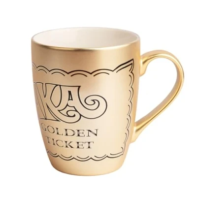 Image de Grupo Erik Mug Wonka 350ml Tasse en Céramique Sous Licence Officielle Café &amp; Thé, Idée Cadeau Geek, Anniversaire ou Noël