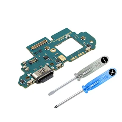 Image de MMOBIEL Dock Connector Compatible avec Samsung Galaxy A54 5G 2023 Port de Charge Remplacement du Microphone USB C Tournevis Inclus