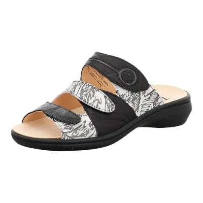 Image de Think! Femme Semelle Amovible Durable Camilla sans Chrome Mules, Noir Combi 0050, 41 EU