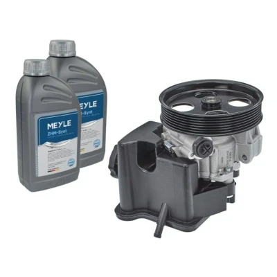 Image de MEYLE 014 631 0010/S Pompe De Direction Assistée hydraulique 7 avec vase d&#039;expansion, quantité d&#039;huile pour rinçage à l&#039;huile