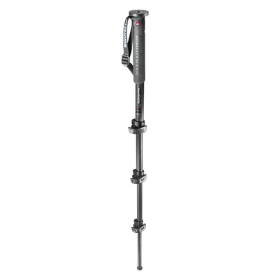 Image de MANFROTTO Monopode carbone MPMXPROC4 4 Sections avec Quick power Neuf