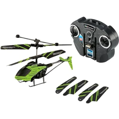 Image de Revell Control Hélicoptère télécommandé Glow in The Dark Helicopter Streak, couleur noire, 23829, Vert