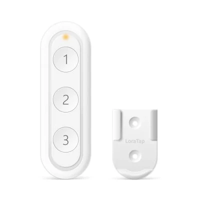 Image de LoraTap ZigBee Télécommande avec 3 Boutons, Interrupteur Domotique pour les appareils intelligents Tuya, Parfait Relais et Module de Volet Roulant Fiable Stable, Hub Requis