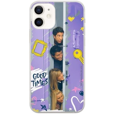 Image de ERT GROUP Coque de téléphone Portable pour Iphone 12 Mini Original et sous Licence Officielle Friends Motif 036 Parfaitement adapté à la Forme du Portable, en TPU