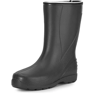 Image de Ladeheid EVA Bottes de Pluie en Caoutchouc Femme LADW005 (Graphite 9490, 41 EU)