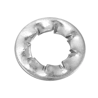 Image de rondelles Plates en acier inoxydable assortiment Kit de dentées extérieures avec M3 M4 M5 M6 M8 M10 M12 M16(M6/100Pcs)