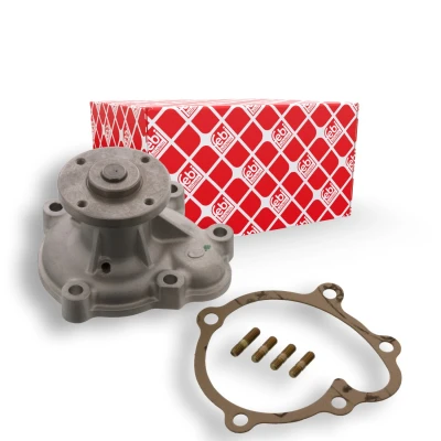 Image de FEBI BILSTEIN 17284 Pompe à eau Fonte d&#039;aluminium avec joint d&#039;étanchéite goujon fileté Matière plastique OPEL: Corsa B 3/5 portes, Astra F CC