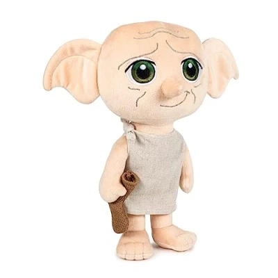Image de Famosa Softies Peluche Dobby l&#039;Elfe, avec Son, du Film Harry Potter, Taille de 30 cm, Texture Douce et Douce, à Offrir aux Fans ou garçons Filles Tout âge, célèbre (760022313)
