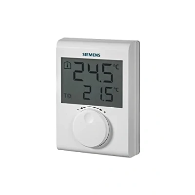 Image de SIEMENS Thermostat d&#039;ambiance avec afficheur LCD pour système de chauffage RDH100