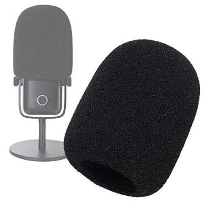 Image de Pare brise professionnel Wave 1 pour la réduction du bruit compatible avec le microphone USB à condensateur Elgato Wave1 par YOUSHARES