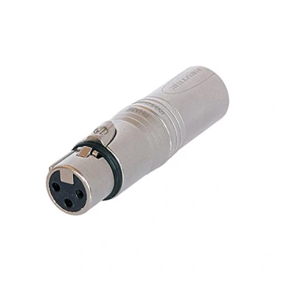 Image de Neutrik XLR NA3FMX (3 Pin) Argent Câble d&#039;interface et adaptateur