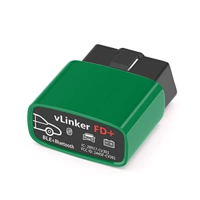 Image de Vgate OBDII Bluetooth vLinker FD+ OBD Scanner OBD2 Outil de Diagnostic Check Engine Light pour Android iOS &amp; Windows (Bluetooth 4.0)