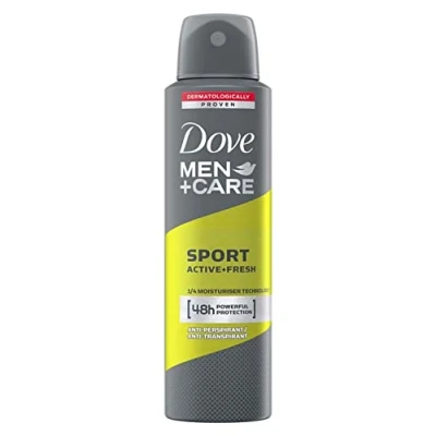Image de DOVE Déodorant Spray Men Sport Actif 150 ml Produit Pour le Corps