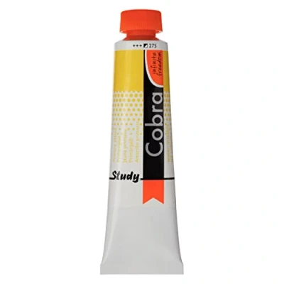 Image de Cobra Royal Talens Study Wassermischbare Ölfarbe, Gelb (Primär), 40 ml