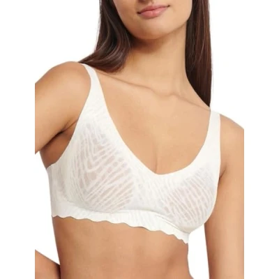 Image de sloggi Zero Feel Bliss Soft Bra Femme, Silk White, M
