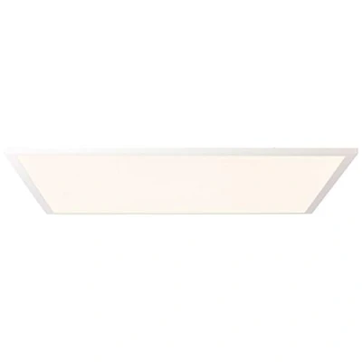 Image de BRILLIANT lampe Buffi LED panneau de plafond 60x60cm blanc 1x 40W intégrée, (4000lm, 2700K) Échelle A ++ à E Lumière blanche chaude (2700K)